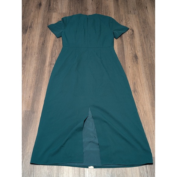 Tuckernuck Green Maxi Dress Sleeveless Career Formal Womens Size M - Picture 2 of 3